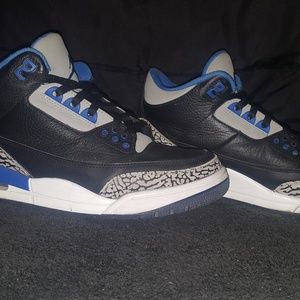 Retro 3 Sports Blue